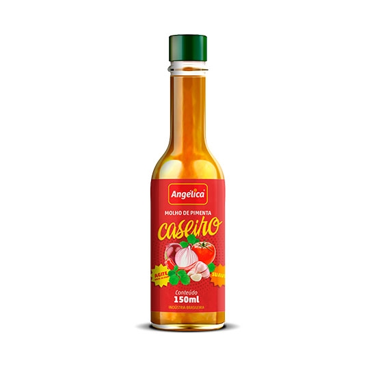 Molho de pimenta caseiro 150ml