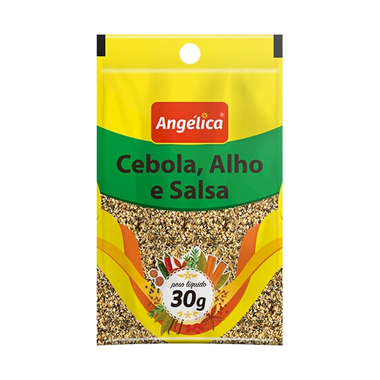 Cebola, alho e salsa 30g