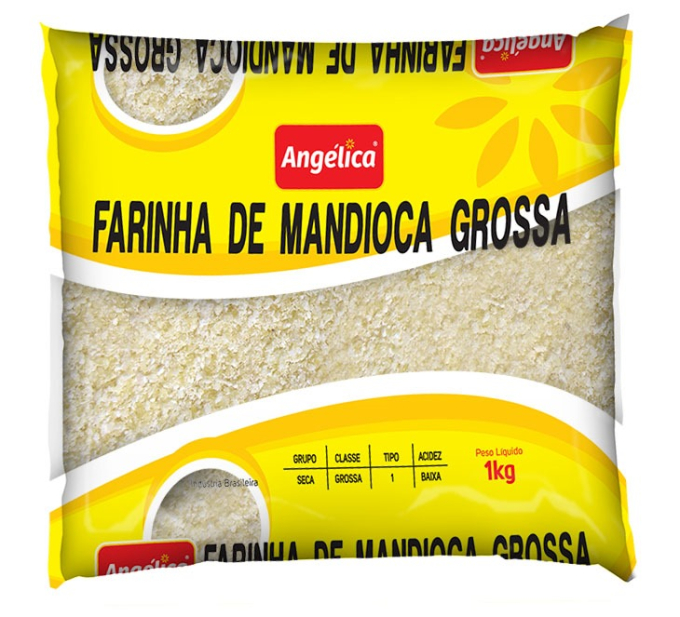 Farinha de mandioca grossa 1kg