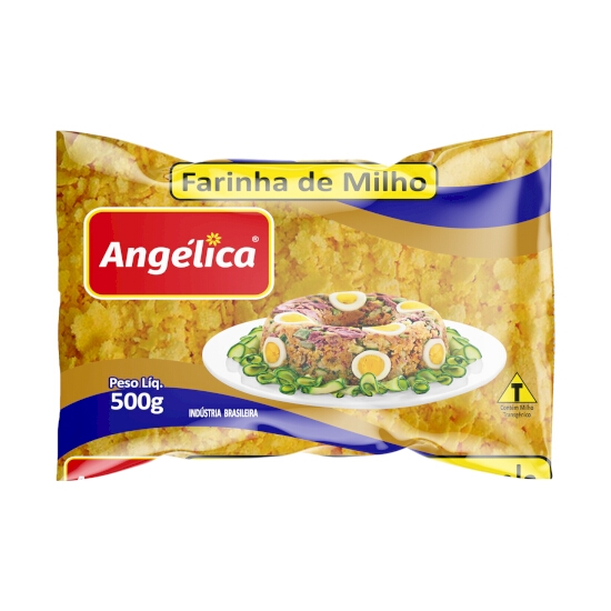 Farinha de milho amarela 500g