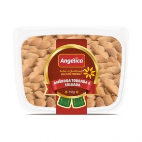 Amendoa torrada e salgada 150g