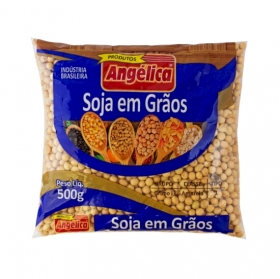 Soja em grãos 500g